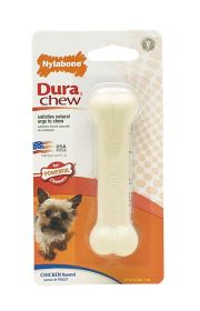 "Nylabone Dog DuraChew Chicken Flavor Blister Card - Wolf Design"