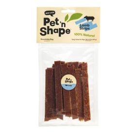 Pet N Shape Lamb Strips Dog Treat