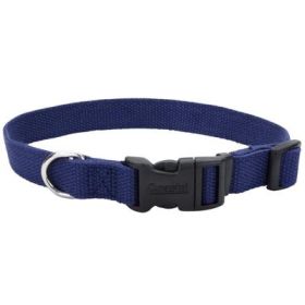 New Earth Soy Soy Adjustable Dog Collar Indigo