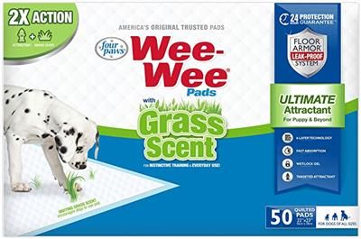 Four Paws Wee-Wee "Grass Scented Puppy Pads"