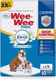 Four Paws Dog Wee-Wee Odor Control With Febreze Freshness Pads