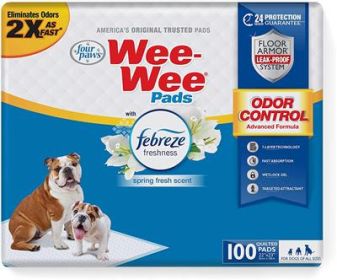 Four Paws "Dog Pee Pee Odor Control" Pads