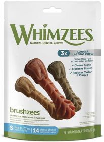 "Whimzees" Dog Brushzee Daily Pack Small