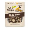 Pet N Shape "Chikn Peanut Butter Knotted Bones Dog Treat"