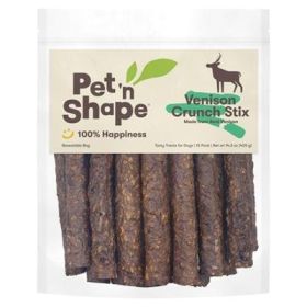 Pet N Shape Venison Protein Crunch Stix Dog Treat