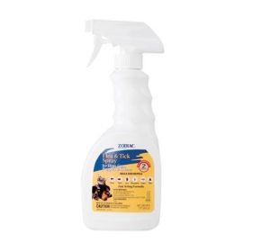 Zodiac Flea and Tick Spray for Dogs Puppies Cats and Kittens