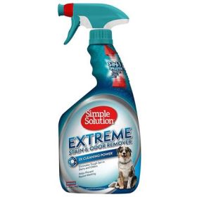 "Dog Extreme Stain & Odor Remover" by Simple Solution