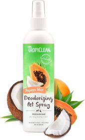 Tropiclean Papaya Mist Deodorizing Pet Spray For Dogs