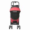 Petiques Light Weight Catalina Pet Stroller for Long Outings - Red Robin