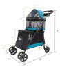 "Petique's" Double Decker Pet Stroller