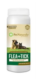 "Flea + Tick Wipes for Dogs and Cats" by Pet Naturals Of Vermont Dog