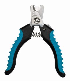 The "Pet Ergonomic Pro Dog Nail Clipper" by Master Grooming Tools (Color: Blue: Small)