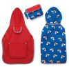 Zack & Zoey Pet Reversible Pocket Raincoat