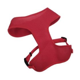 "Soft Adjustable Dog Harness" by Coastal Products (Color: Red)