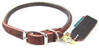 Circle T Latigo Leather Round Dog Collar