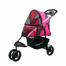 "Petique Inc" Safe and Durable Revolutionary Pet Stroller (Color: Supernova)