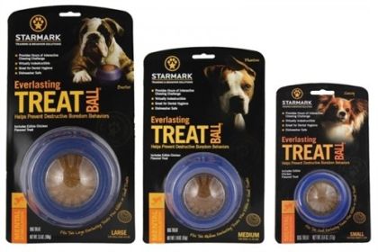 "Starmark" Dog Everlasting Treat Ball (Size-3: Small)