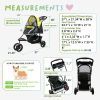 "Petique Inc" Safe and Durable Revolutionary Pet Stroller