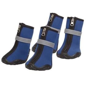 Zack & Zoey® ThermaPet Neoprene Dog Boots (size 4: XXS - Blue)