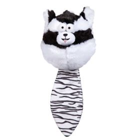 Dog Toys by "Zanies®" Funny Furry Fatties (size 6: Raccon)