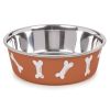 ProSelect Copper Stainless Steel Goodie Dog Bowls