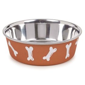 ProSelect Copper Stainless Steel Goodie Dog Bowls (size 4: Extra Large - Copper)